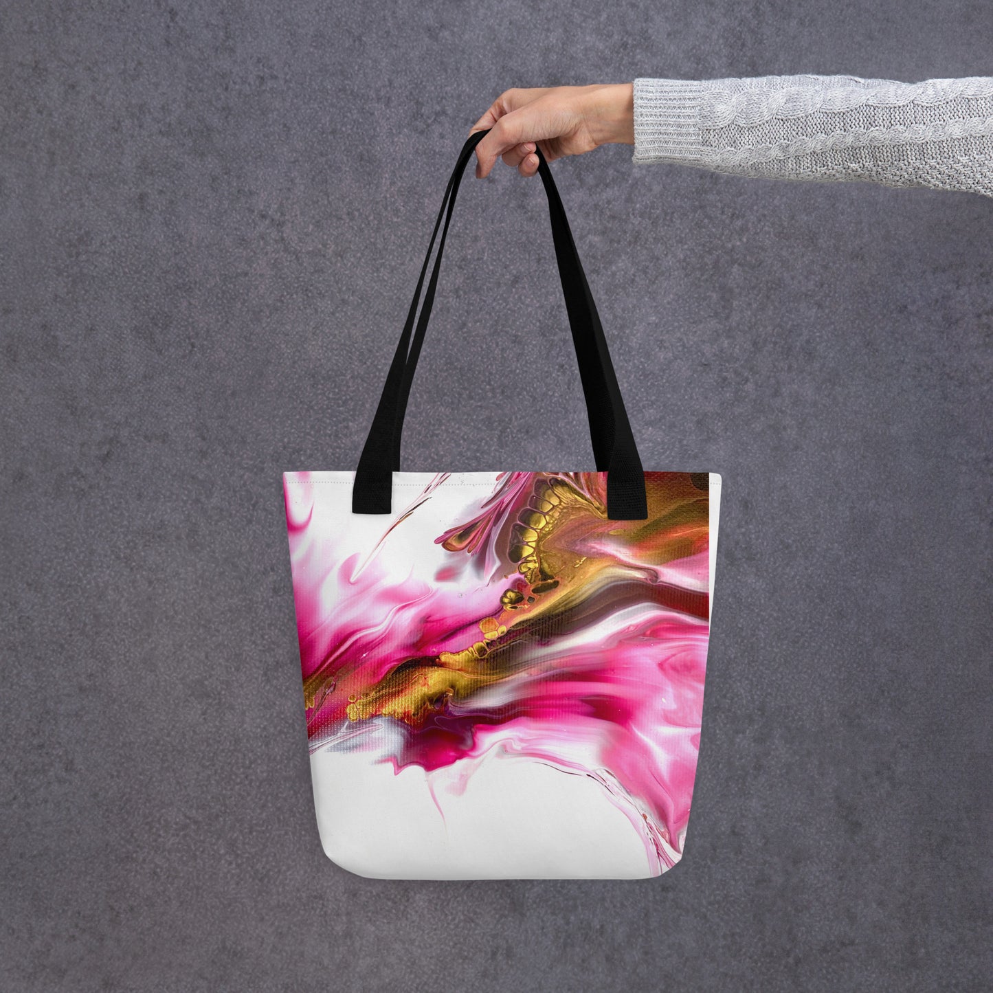 Pink vibration Tote bag